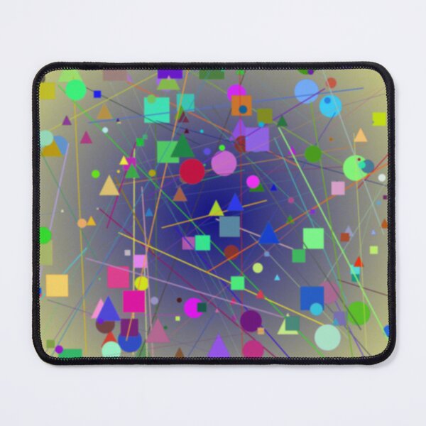 Item preview, Soft Focus Geometric Abstract | Pastel Aura Generative Art | Retro Pop Blurry Shapes designed and sold by itsmig.