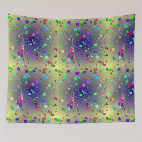 Item preview, Soft Focus Geometric Abstract | Pastel Aura Generative Art | Retro Pop Blurry Shapes designed and sold by itsmig.