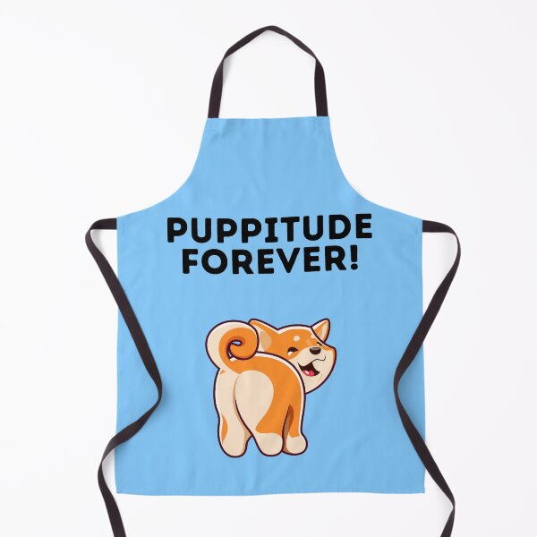 Item preview, Puppitude Forever Corgi blue designed and sold by Dolsini Dog Designs.