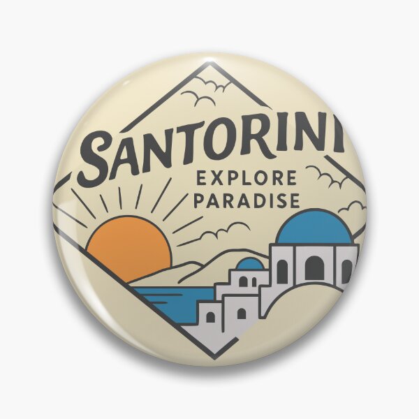 Item preview, Santorini – Explore Paradise designed and sold by Wissam Ramadan.