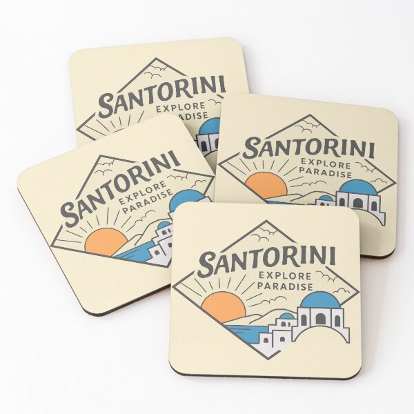Item preview, Santorini – Explore Paradise designed and sold by Wissam Ramadan.