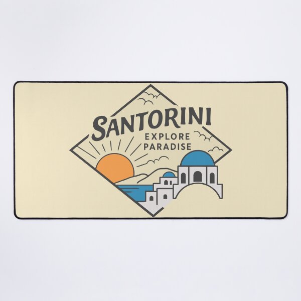 Item preview, Santorini – Explore Paradise designed and sold by Wissam Ramadan.