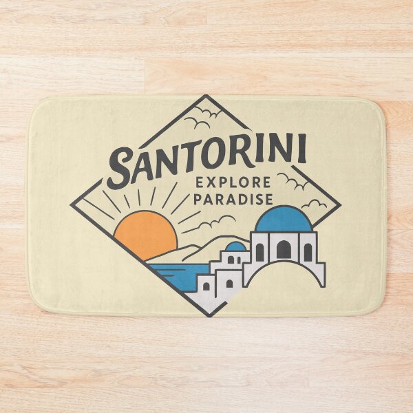 Item preview, Santorini – Explore Paradise designed and sold by Wissam Ramadan.
