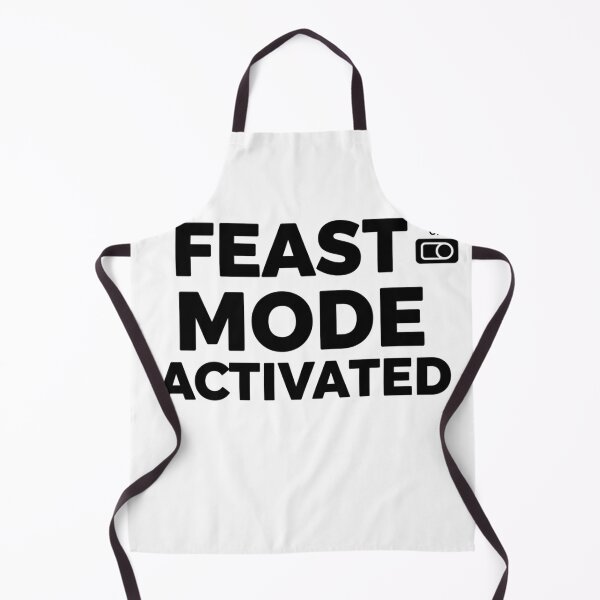 Item preview, Feast Mode Activated | Funny Holiday Food Humor | Thanksgiving & Christmas Party Shirt designed and sold by TrackinDaTrends.