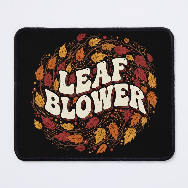 Item preview, Autumn Season Leaf Blower Fall Cleanup Outdoor Groovy designed and sold by ROOFY-HK.