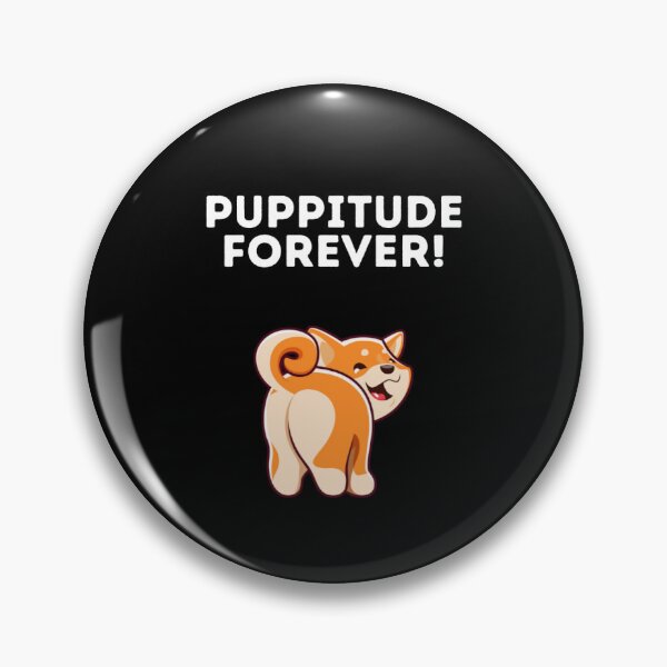 Item preview, Puppitude Forever Corgi B/W designed and sold by Dolsini Dog Designs.