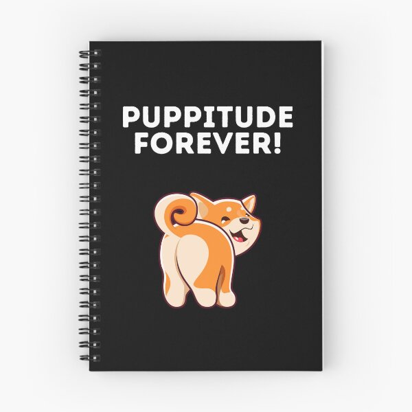 Item preview, Puppitude Forever Corgi B/W designed and sold by Dolsini Dog Designs.