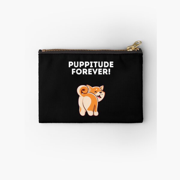 Item preview, Puppitude Forever Corgi B/W designed and sold by Dolsini Dog Designs.