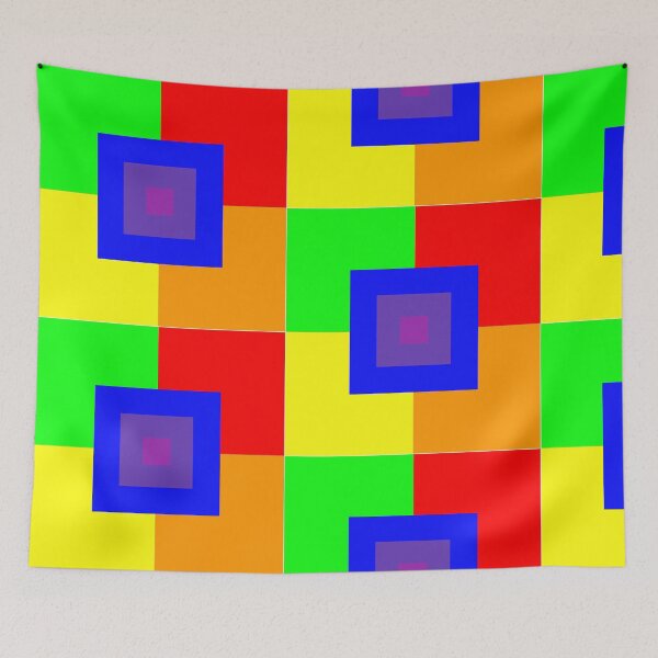 Item preview, Nested Harmony: Vibrant Concentric Color Explosion designed and sold by Faali950.