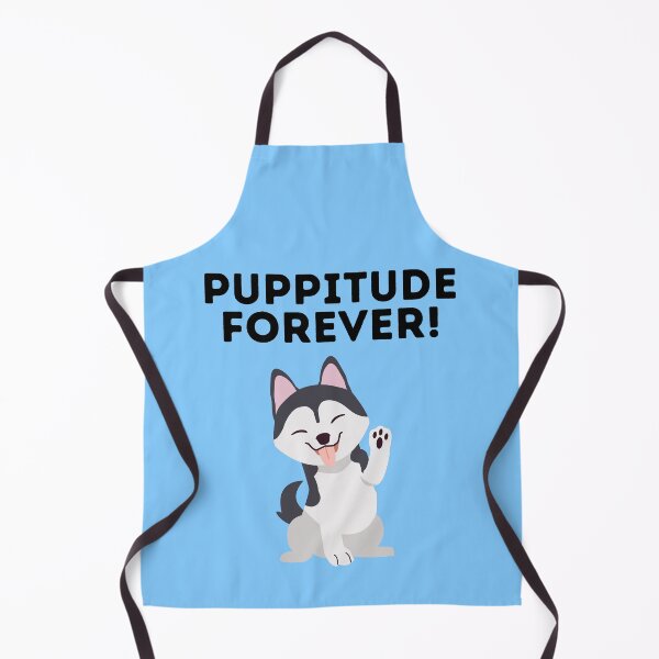 Item preview, Puppitude Forever Husky blue designed and sold by Dolsini Dog Designs.