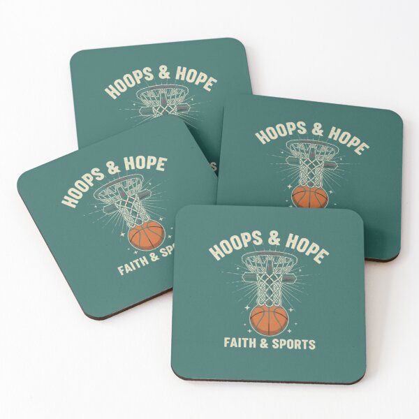 Item preview, Hoops & Hope Christian Sports Design - Basketball Faith Player Gift designed and sold by Syrupulse.