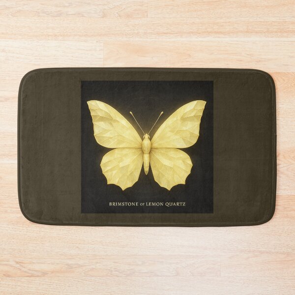 Item preview, A. Faceted Wings – Brimstone of Lemon Quartz designed and sold by GeoWild Designs.