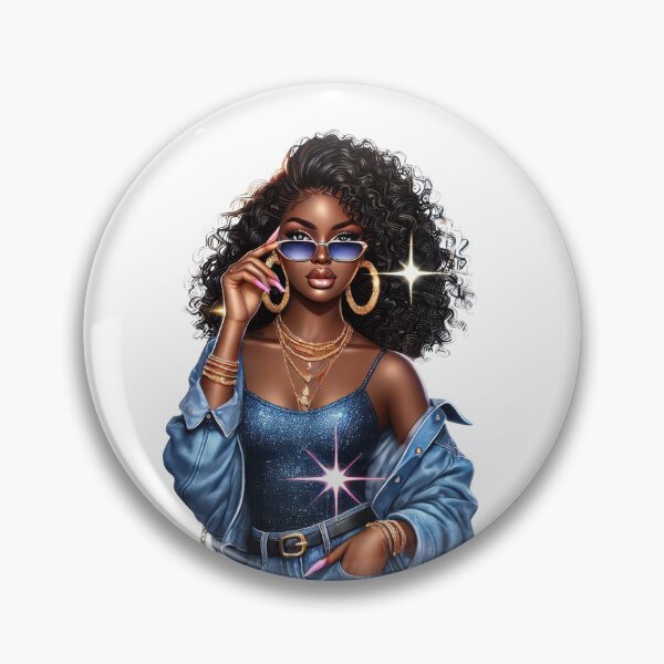 Item preview, Sparkling Denim Diva designed and sold by Lulunza.