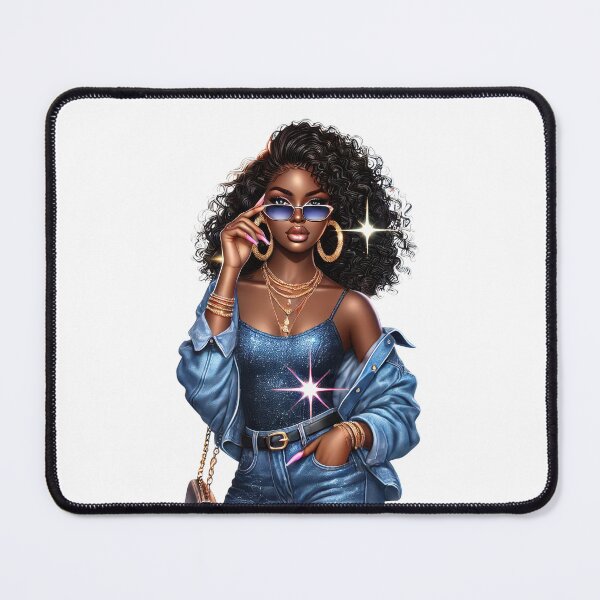 Item preview, Sparkling Denim Diva designed and sold by Lulunza.