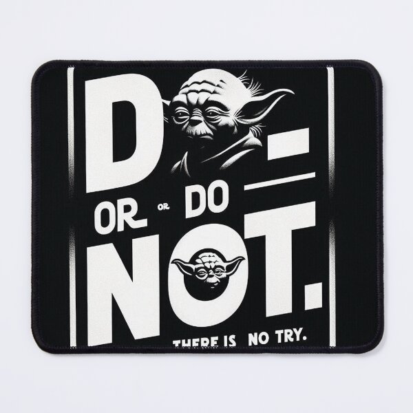 Item preview, Do Or Do Not Yoda Quote designed and sold by MiLaKK.