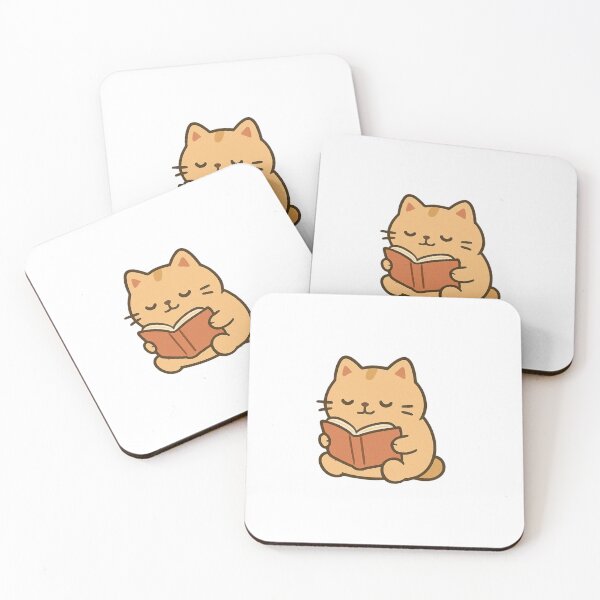 Item preview, Cute Kitty Reading Book  designed and sold by 123dianana.