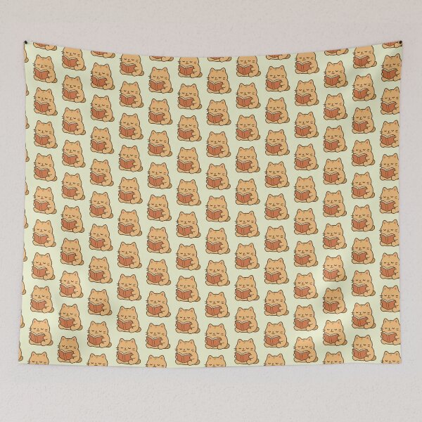 Item preview, Cute Kitty Reading Book  designed and sold by 123dianana.