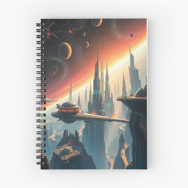 Item preview, Cosmic Citydreams – Between star flight and architectural poetry, a futurescape full of light and intuition designed and sold by FotoworldEdel.