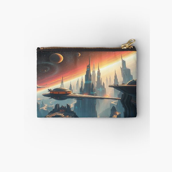 Item preview, Cosmic Citydreams – Between star flight and architectural poetry, a futurescape full of light and intuition designed and sold by FotoworldEdel.