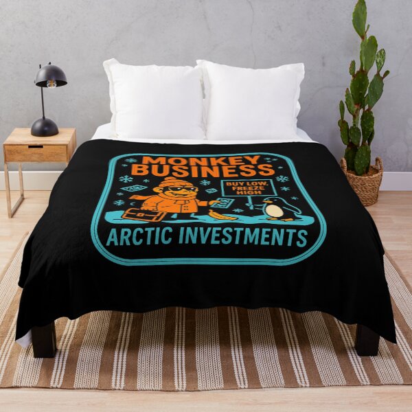 Item preview, MONKEY BUSINESS  – Arctic Investments T-Shirt designed and sold by NAJURE.