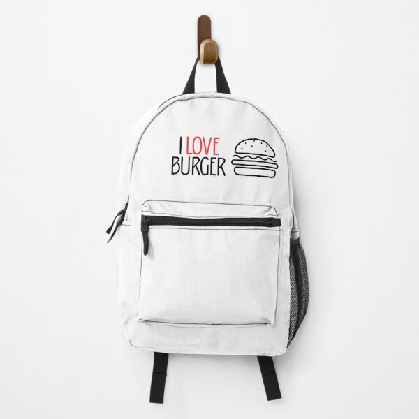 Item preview, I Love Burger — Funny Food Design designed and sold by katerinasf.