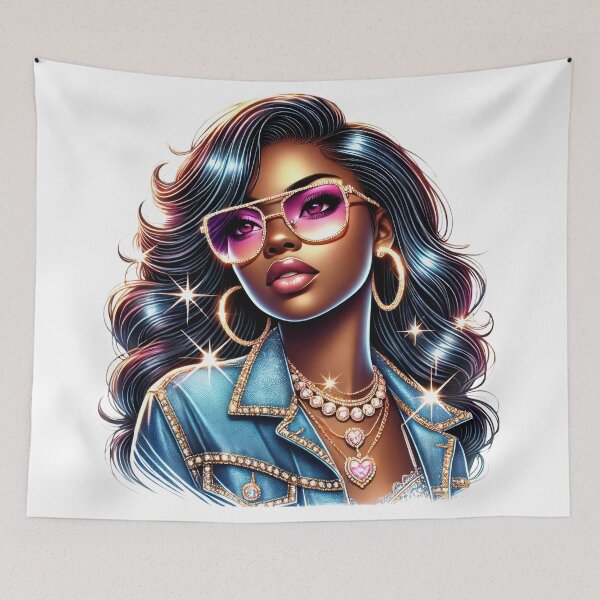 Item preview, Glitter Chic Queen Vibes designed and sold by Lulunza.