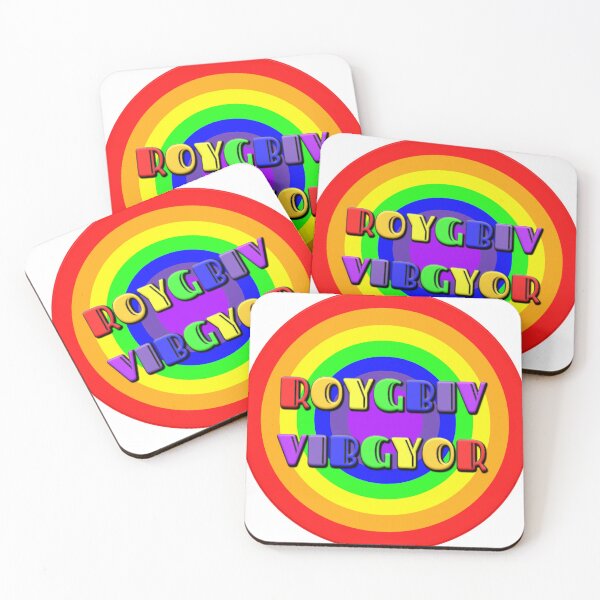 Item preview, ROYGBIV VIBGYOR Double Rainbow Color Spectrum  designed and sold by Faali950.