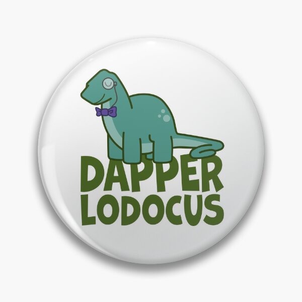 Item preview, Dapper-Lodocus dinosaur cartoon designed and sold by Phil Tessier.