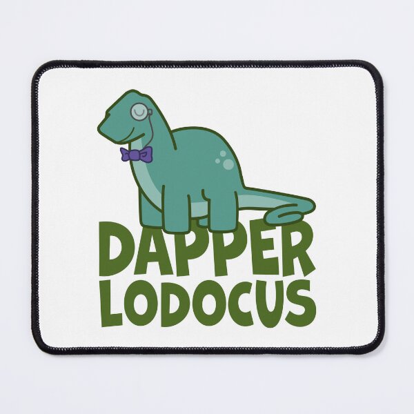 Item preview, Dapper-Lodocus dinosaur cartoon designed and sold by Phil Tessier.