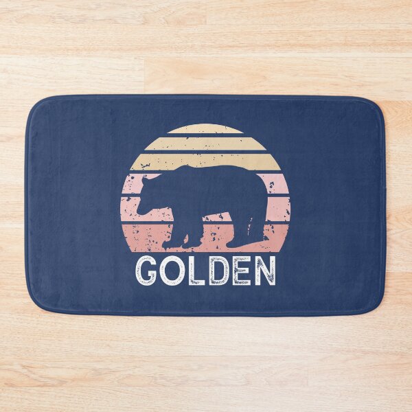 Item preview, Golden Colorado Retro Bear designed and sold by Esskay Designs.