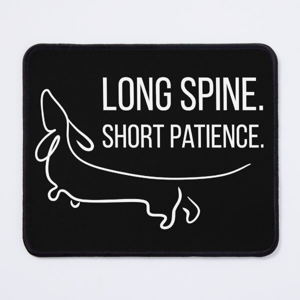Item preview, Funny Dachshund - Long back, short patience designed and sold by LoyaltyByLovina.