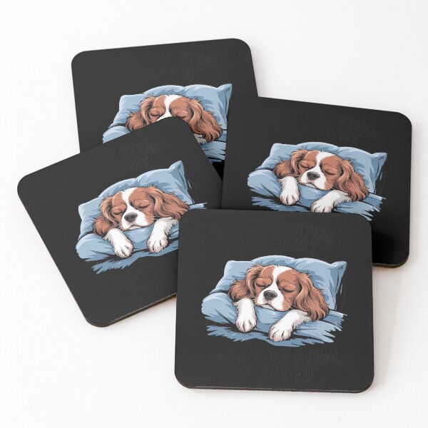 Item preview, Cavalier King Charles Spaniel Sleeping Pajamas Nightgown  designed and sold by NeomiStoreSS.