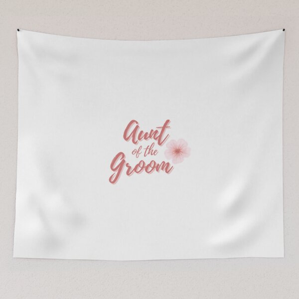 Item preview, Elegant Pink Floral Aunt of the Groom designed and sold by DixieGirlStudio.