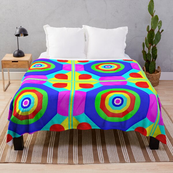 Item preview, Vibrant geometric mandala designed and sold by Faali950.