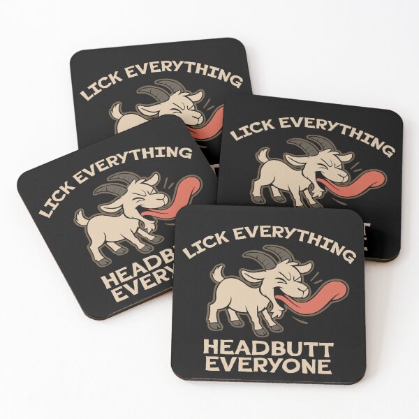 Item preview, Headbutt Everyone Goat Simulator designed and sold by ChunkByChunk.