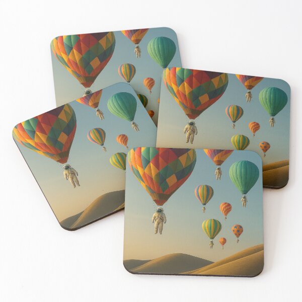 Item preview, Hot Air Balloon Astronauts designed and sold by Halifaxartguy.