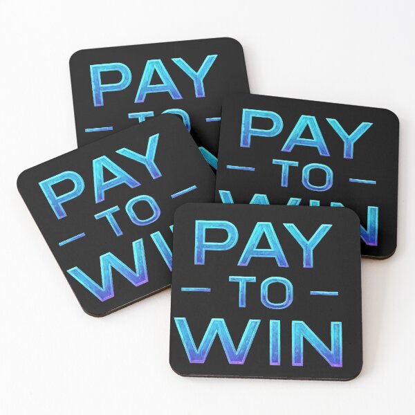Item preview, Pay to Win | Funny Gamer Quote for True Players designed and sold by Unikat.SE.