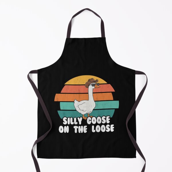 Item preview, Silly Goose on the Loose Cowboy T-Shirt | Retro Vintage Western Sunset Goose Meme Shirt | Funny Cool Loose Goose Design designed and sold by Abdelali2002.