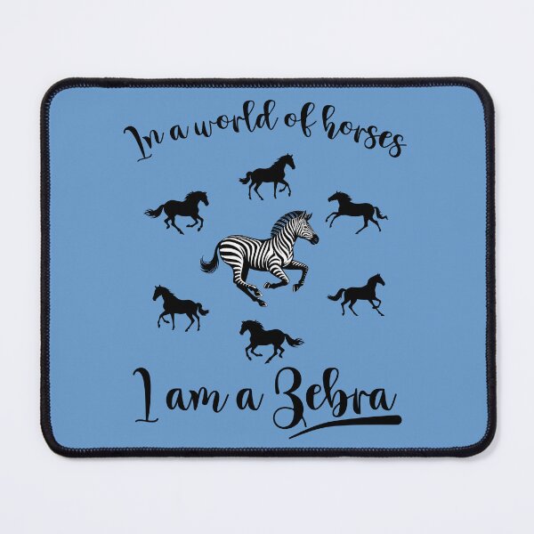 Item preview, Rare Disease Awareness - A Zebra Among Horses designed and sold by Designs by Jesabee.