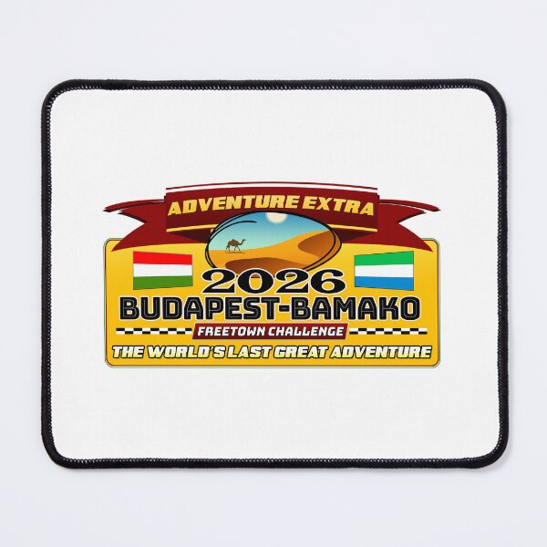 Item preview, 2026 Budapest-Bamako Adventure Extra Official Logo designed and sold by theninja.
