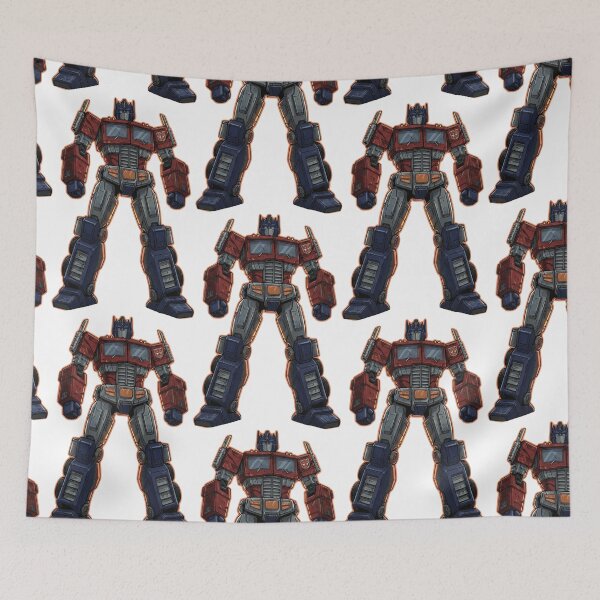 Item preview, Optimus Prime Classic Transformers Hero | Retro Mecha Robot Design designed and sold by NareArt.
