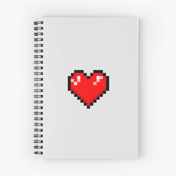 Item preview, Retro Pixel Heart - Classic Gaming Icon designed and sold by AJD-Designs.