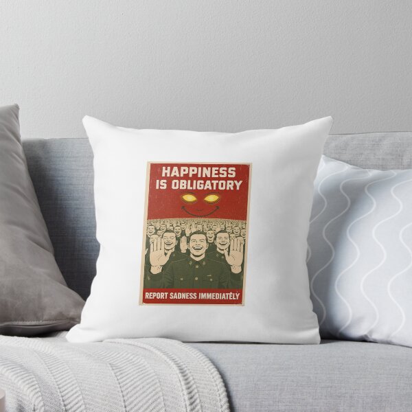 Item preview, Happiness Is Mandatory designed and sold by PictorialWhimsy.