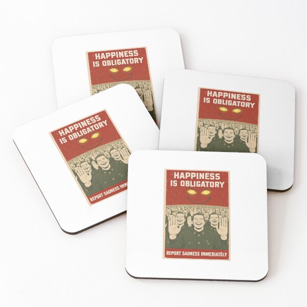 Item preview, Happiness Is Mandatory designed and sold by PictorialWhimsy.