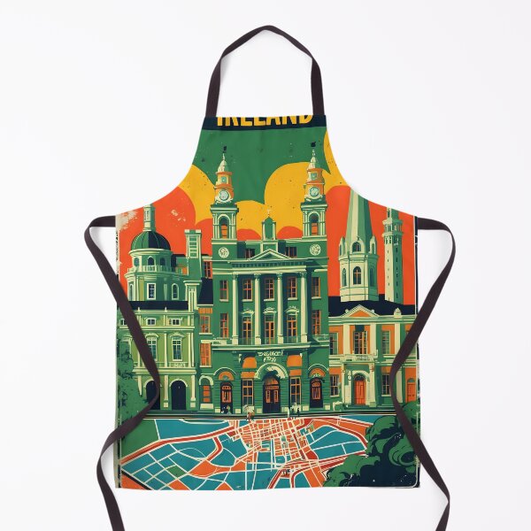 Item preview, Blanchardstown Ireland 1950s Vintage Travel Tourism designed and sold by TravelersGems.