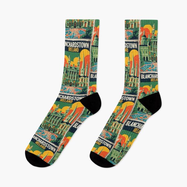 Item preview, Blanchardstown Ireland 1950s Vintage Travel Tourism designed and sold by TravelersGems.