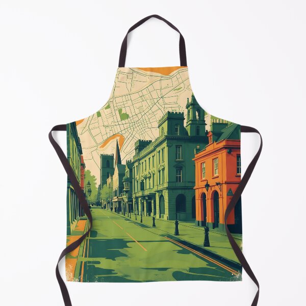 Item preview, Carlow Ireland 1950s Vintage Travel Tourism designed and sold by TravelersGems.