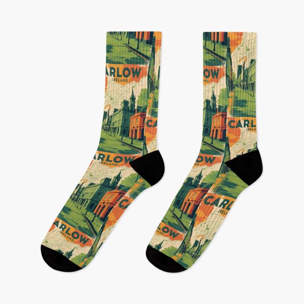 Item preview, Carlow Ireland 1950s Vintage Travel Tourism designed and sold by TravelersGems.