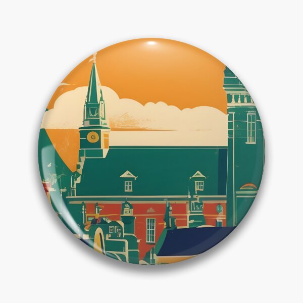 Item preview, Castlebar Ireland 1950s Vintage Travel Tourism designed and sold by TravelersGems.
