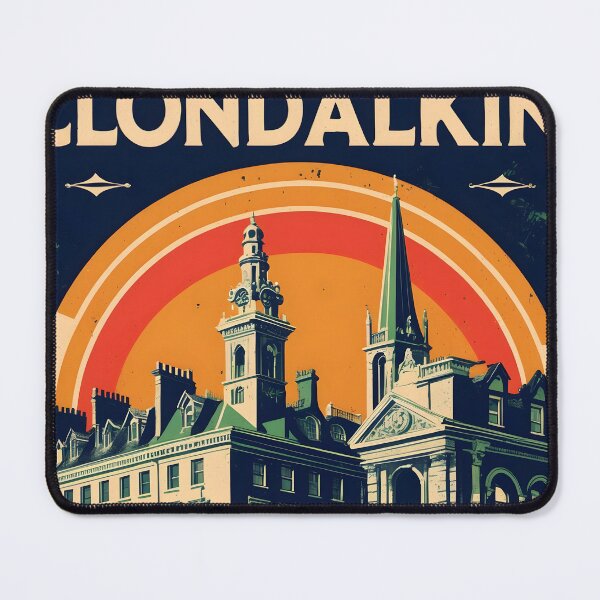 Item preview, Clondalkin Ireland 1950s Vintage Travel Tourism designed and sold by TravelersGems.